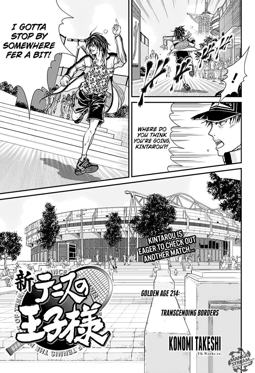 New Prince of Tennis Chapter 214 1